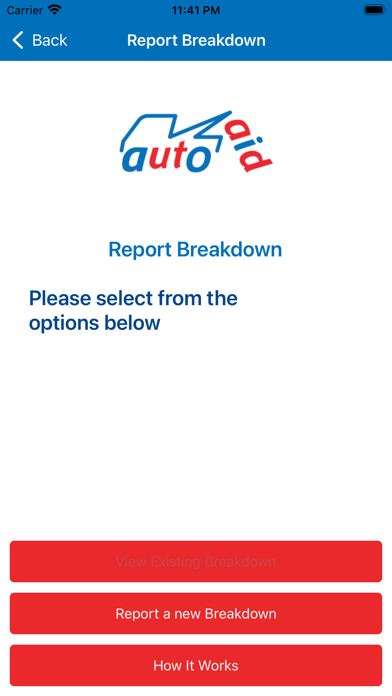 AutoAid Breakdown স্ক্রিনশট