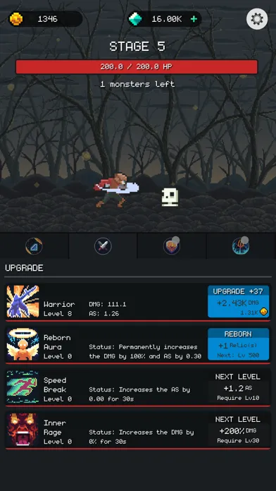 Dungeon Gates: Idle RPG应用截图