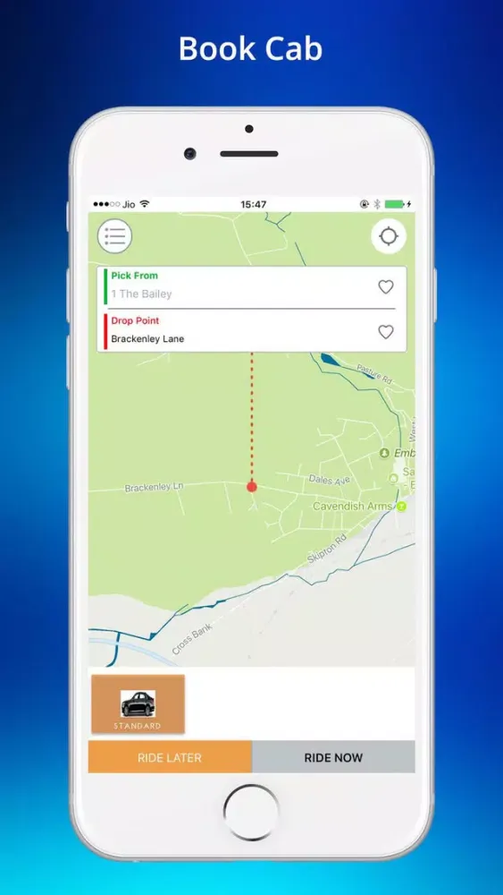 CabTrack Screenshots