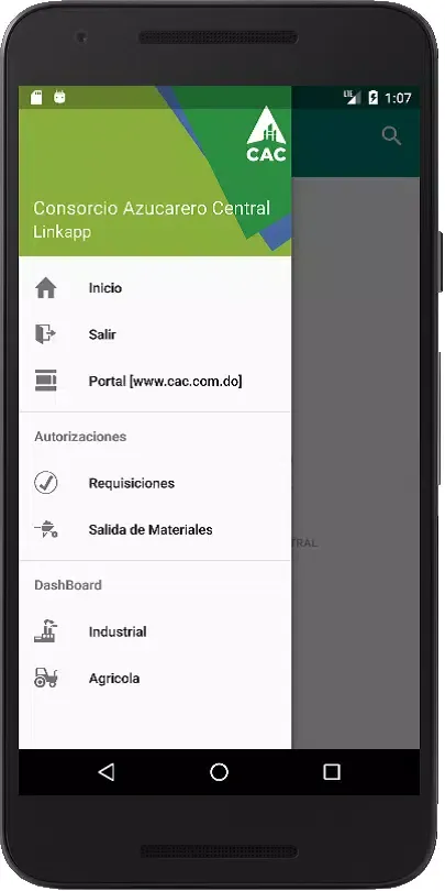Capturas de tela do Linkapp CAC