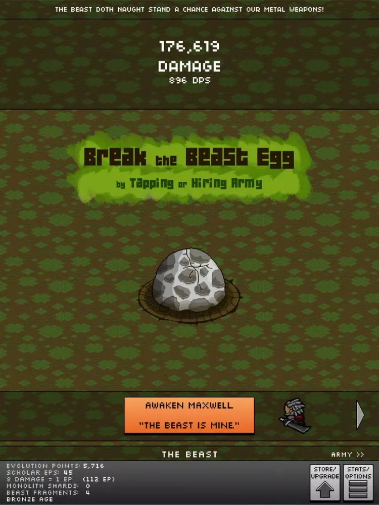 The Monolith - Tap Attack the Monster iPad  سکرین شاٹس