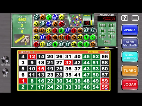 Capturas de tela do Megaball Video Bingo iPad 