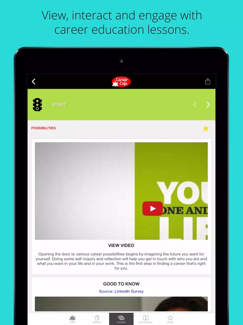 صور CA Career Cafe - Virtual Career Center for California Community College Students iPad 