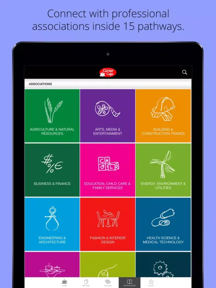 CA Career Cafe - Virtual Career Center for California Community College Students iPad 应用截图