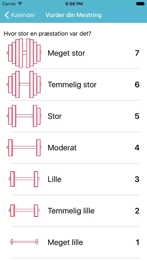 Ảnh chụp màn hình của Moribus - adfærdsaktivering