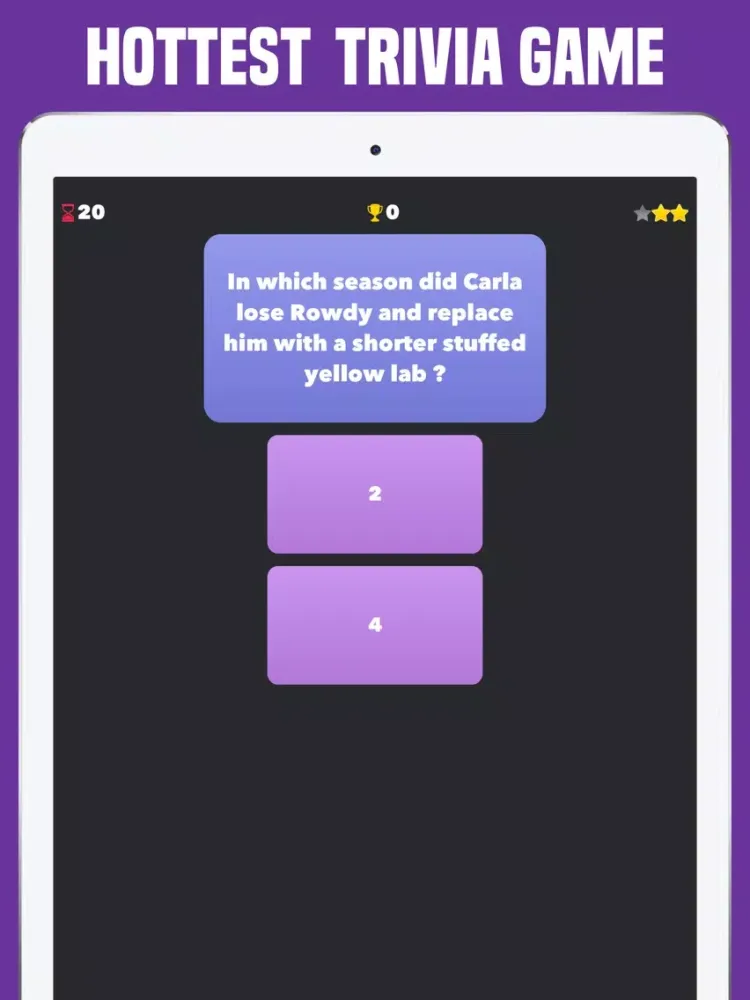 Capturas de tela do Quiz for Scrubs Tv Show Trivia iPad 