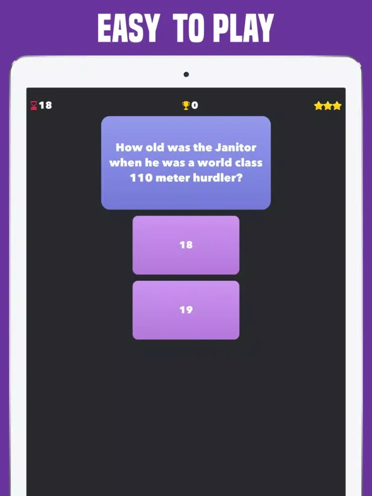 Capturas de tela do Quiz for Scrubs Tv Show Trivia iPad 