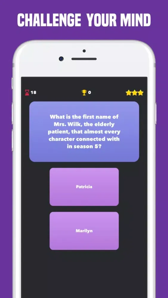 Capturas de tela do Quiz for Scrubs Tv Show Trivia