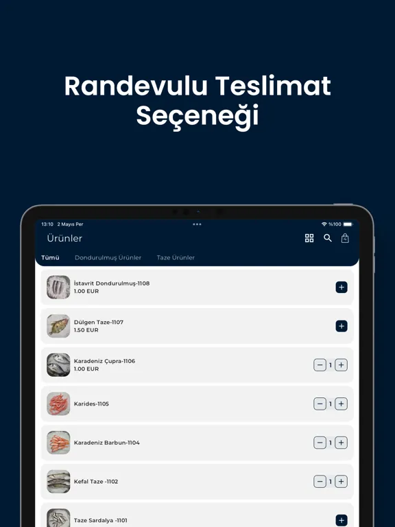 Tangkapan skrin Kingfish iPad 
