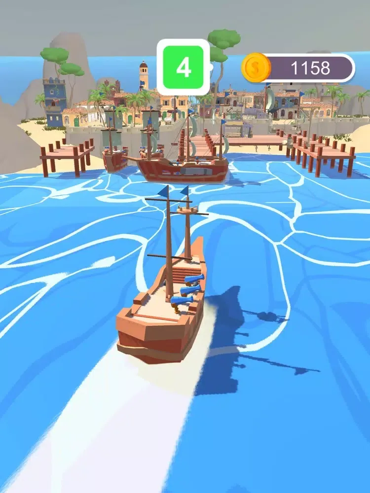 Ảnh chụp màn hình của Pirates War Sea iPad 