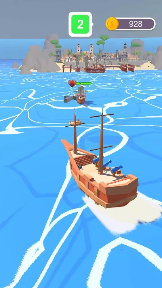 Ảnh chụp màn hình của Pirates War Sea