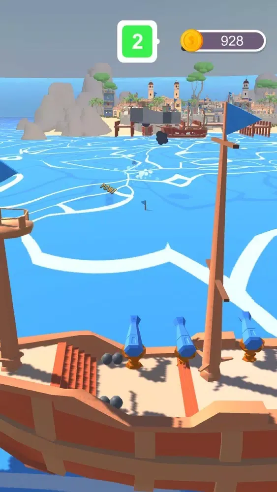 Ảnh chụp màn hình của Pirates War Sea
