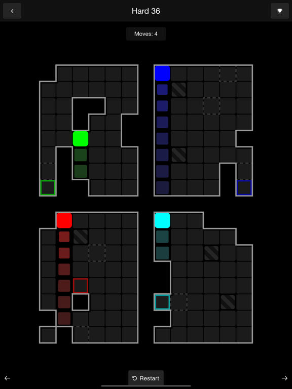 Color Slide - Slide Puzzles iPad  스크린샷