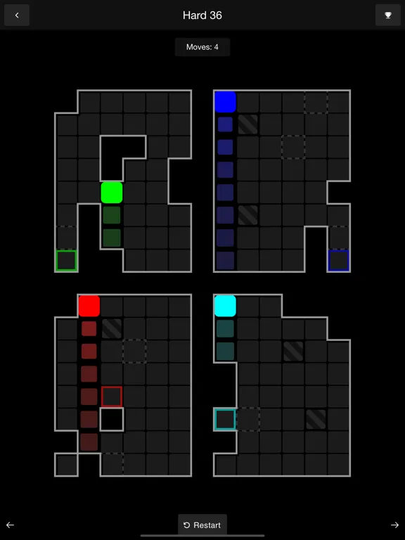 Screenshot di Color Slide - Slide Puzzles iPad 