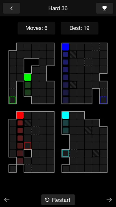 Screenshot di Color Slide - Slide Puzzles