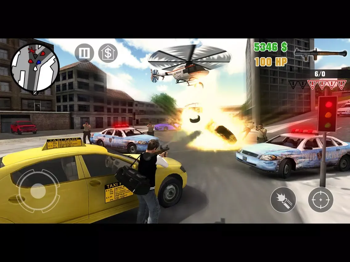 Clash of Crime Mad City iPad  スクリーンショット