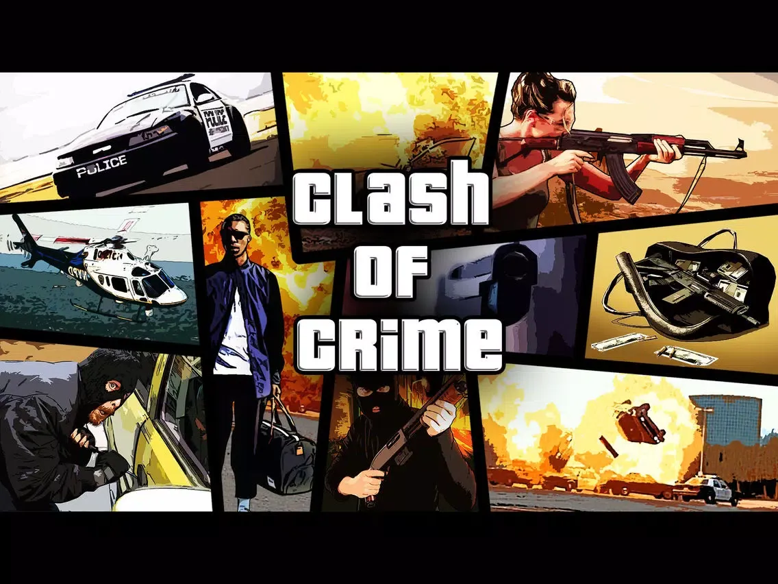Clash of Crime Mad City iPad  スクリーンショット