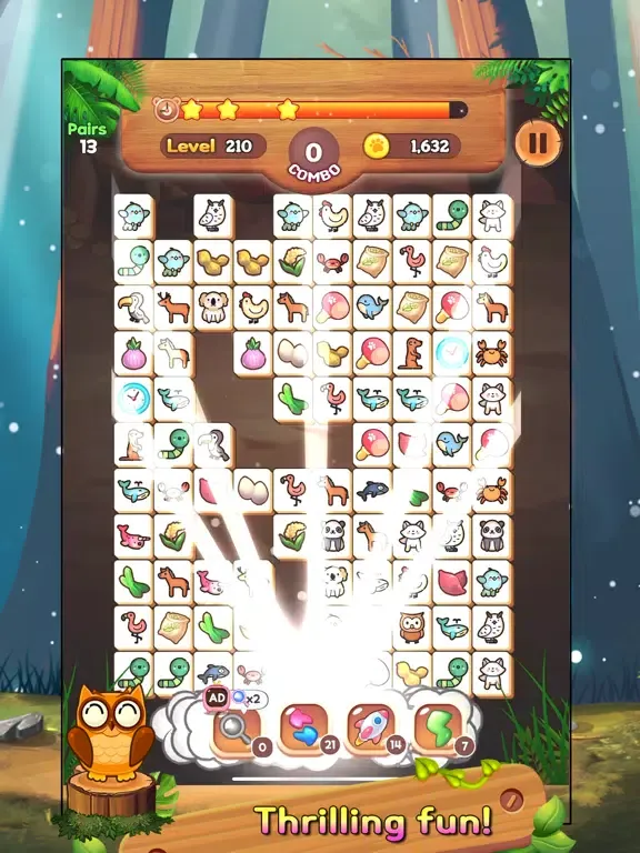Tangkapan layar Tile Match Animal Classic iPad 