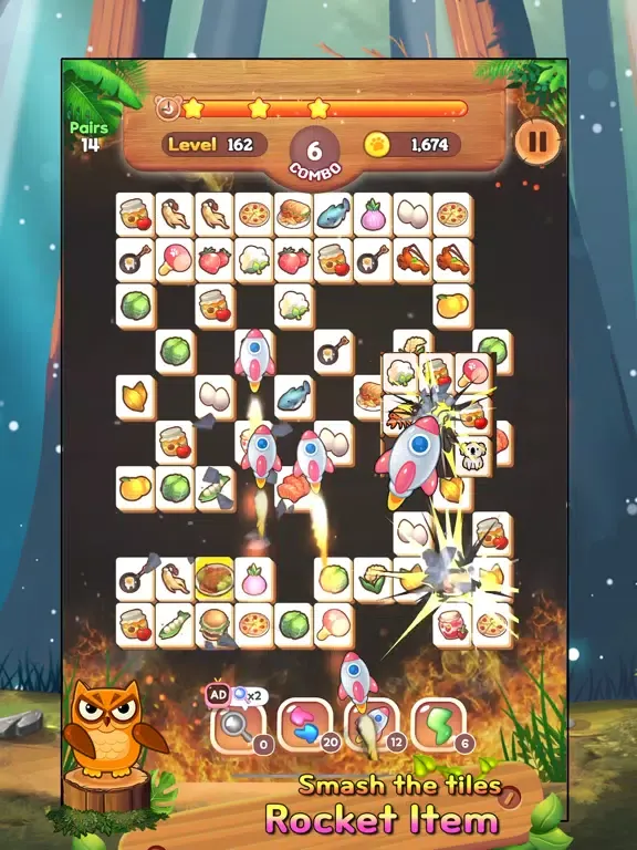 Tangkapan layar Tile Match Animal Classic iPad 