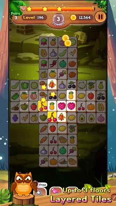 Tangkapan layar Tile Match Animal Classic