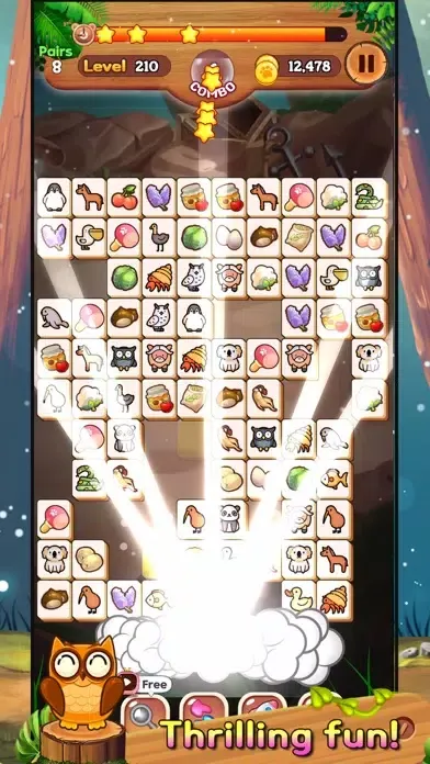 Tangkapan layar Tile Match Animal Classic