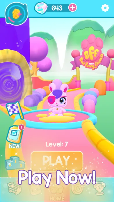 Best Furry Friends: BFF Run স্ক্রিনশট