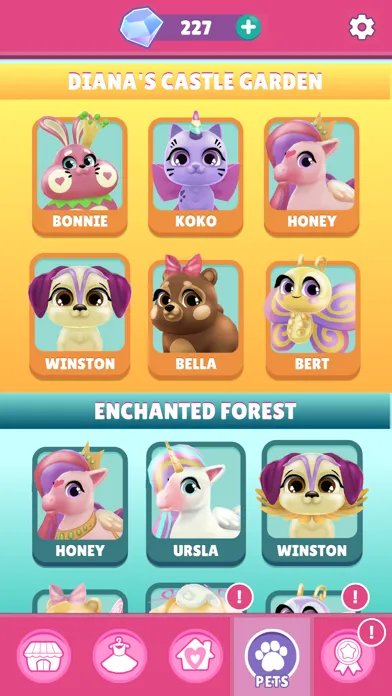 Love Diana Pet Dash Ekran Görüntüleri