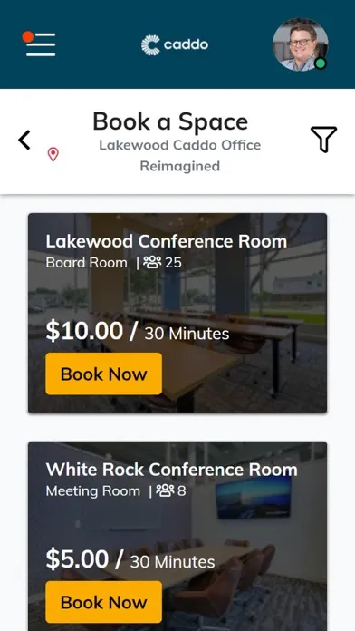 Tangkapan layar Caddo