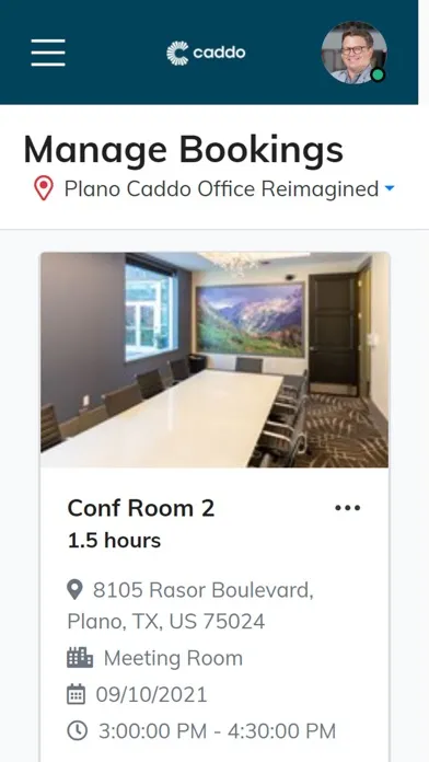 Tangkapan layar Caddo