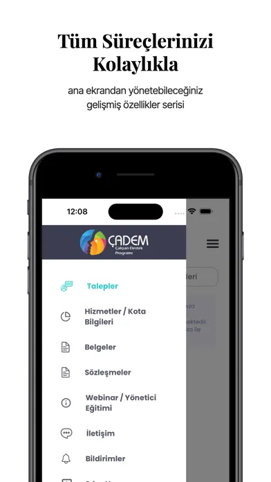 ÇADEM: Çalışan Destek Programı 스크린샷