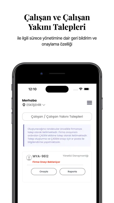 ÇADEM: Çalışan Destek Programı 스크린샷