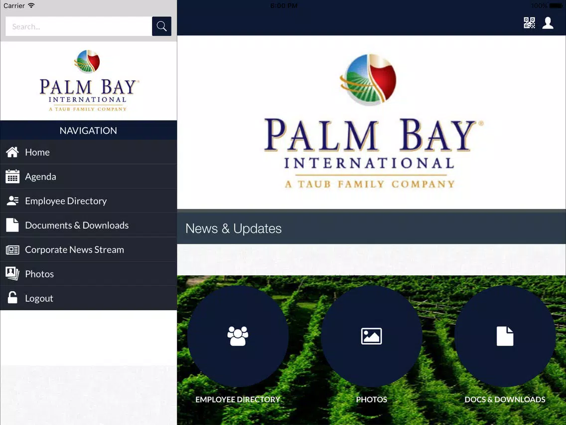 Capturas de pantalla de Palm Bay International HQ iPad 