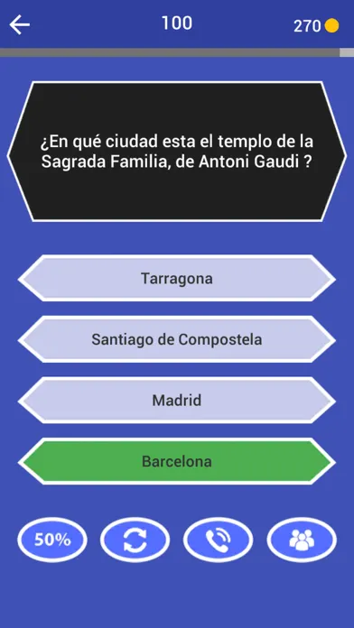 Captures d'écran de Millionaire Quiz