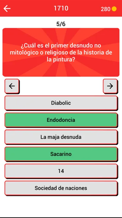 Capturas de tela do Knowing is Winning