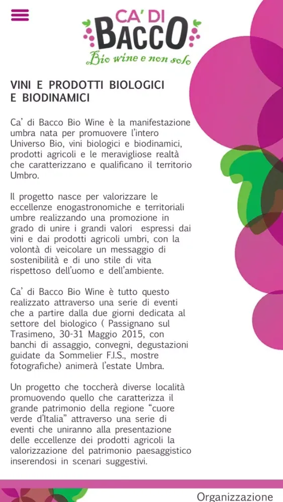 Captures d'écran de CA' DI BACCO
