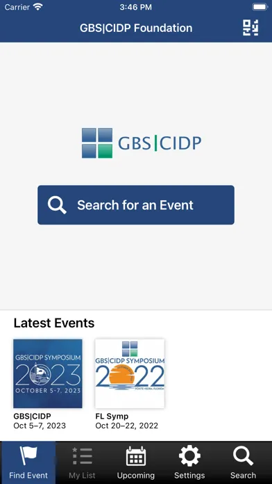 Tangkapan layar GBS|CIDP Events