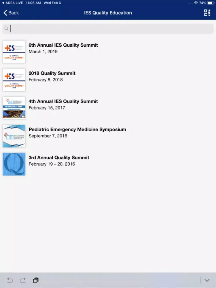 IES Quality Education iPad  Ekran Görüntüleri