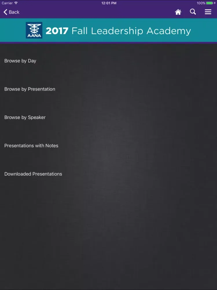 Screenshot di Fall Leadership Academy 2017 iPad 