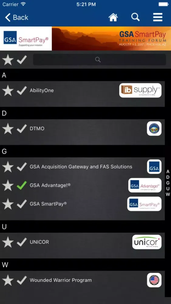 2017 GSA SmartPay Forum Ekran Görüntüleri