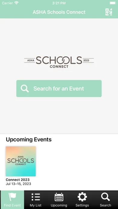 Ảnh chụp màn hình của ASHA Schools Connect