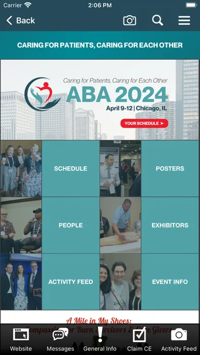 ABA Annual Meetings スクリーンショット