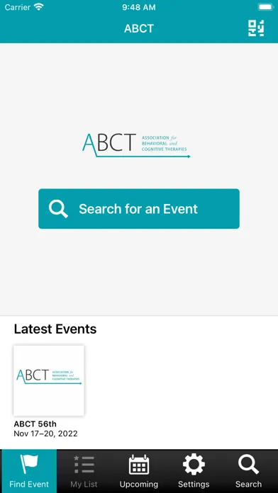 ABCT Events 스크린샷