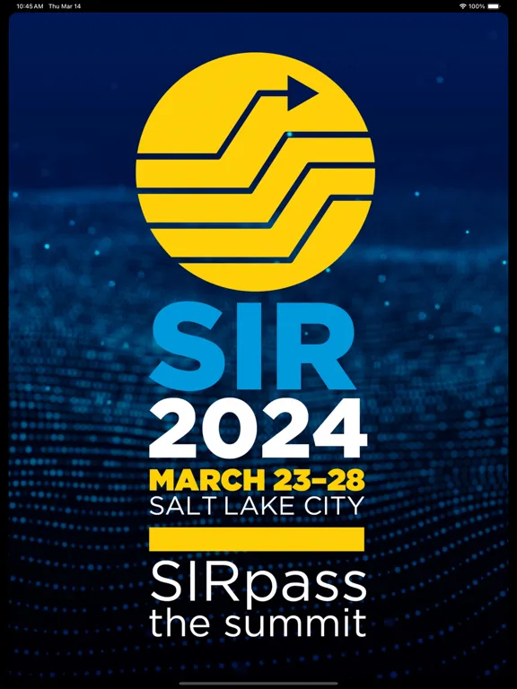 SIR Annual Meeting iPad 应用截图