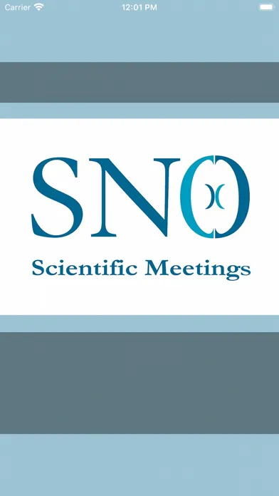ภาพหน้าจอของ SNO Scientific Meetings