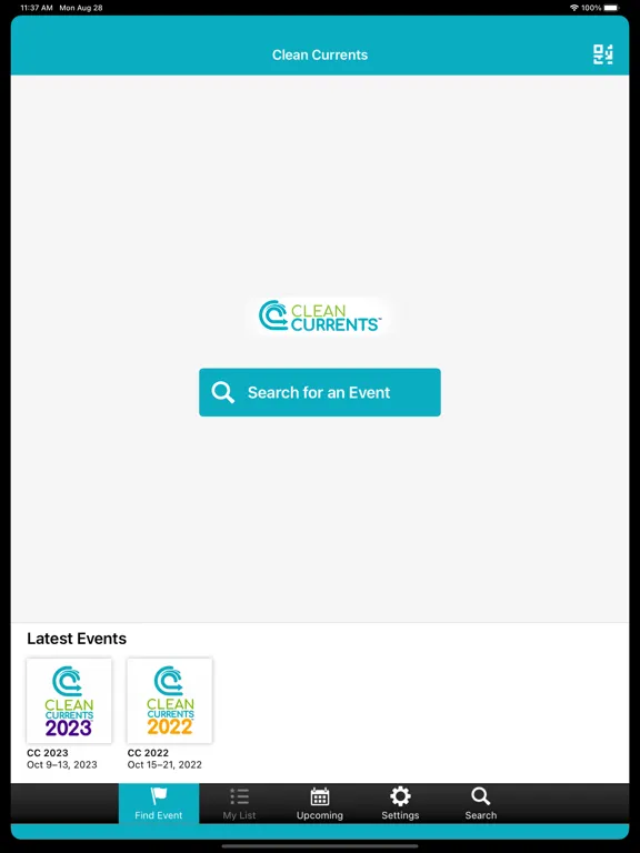 Clean Currents iPad  스크린샷