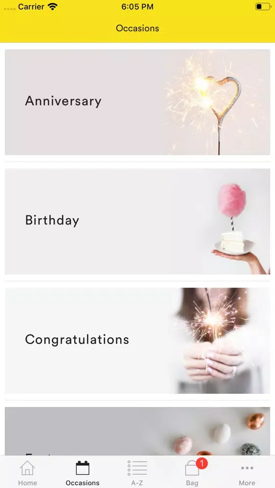 CADO - Gifting App Screenshots