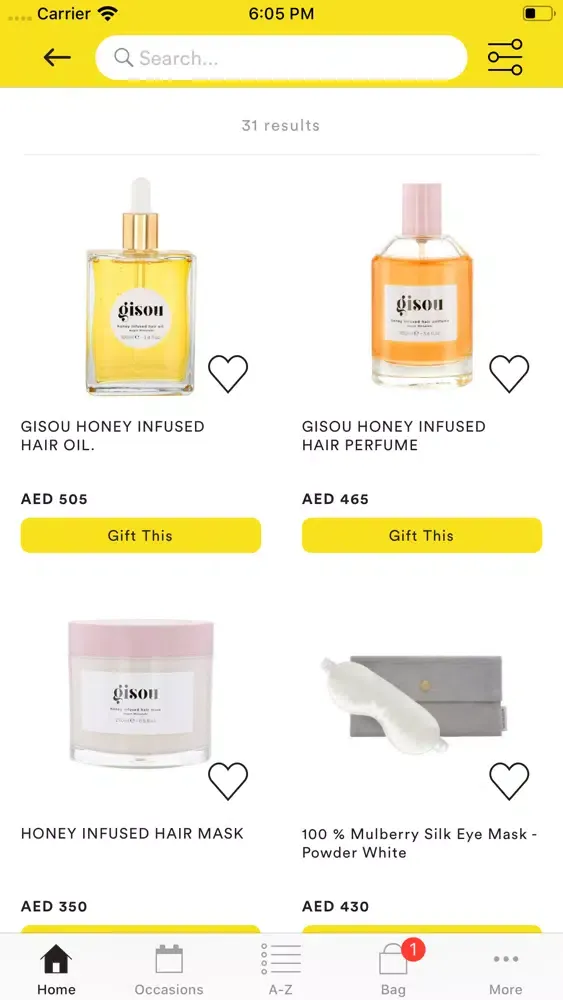 CADO - Gifting App Screenshots