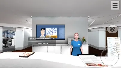 Capturas de pantalla de Dentsply Sirona VR Practice