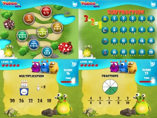 Learn Math with Yobee iPad スクリーンショット