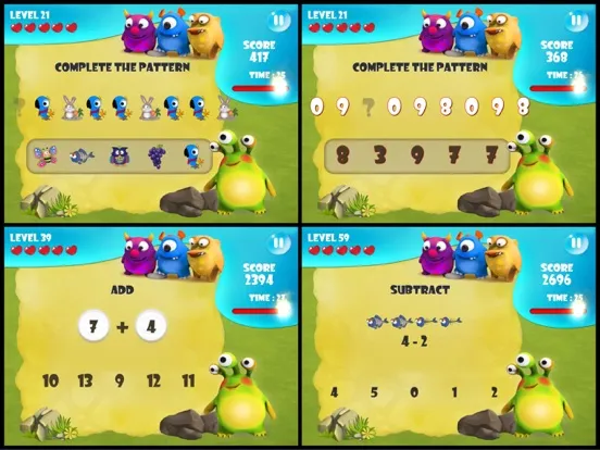 Learn Math with Yobee iPad スクリーンショット